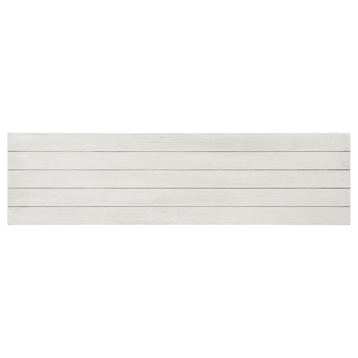 Payne 60" Farmhouse TV Stand - Distressed White Media Console with Open Shelves, Fits TVs up to 65" – view 11