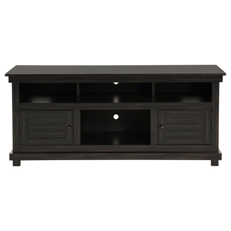 Payne 60" TV Stand - Farmhouse Distressed Java Media Console for TVs up to 65" – view 3