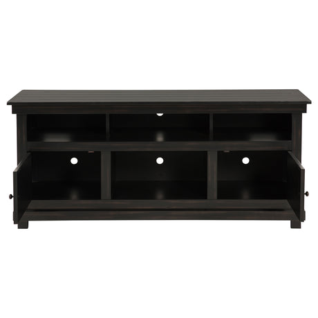Payne 60" TV Stand - Farmhouse Distressed Java Media Console for TVs up to 65" – view 4