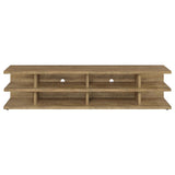 Cartmill 78" TV Stand - Rustic Mango 2-Tier Media Console for TVs up to 85" – view 3
