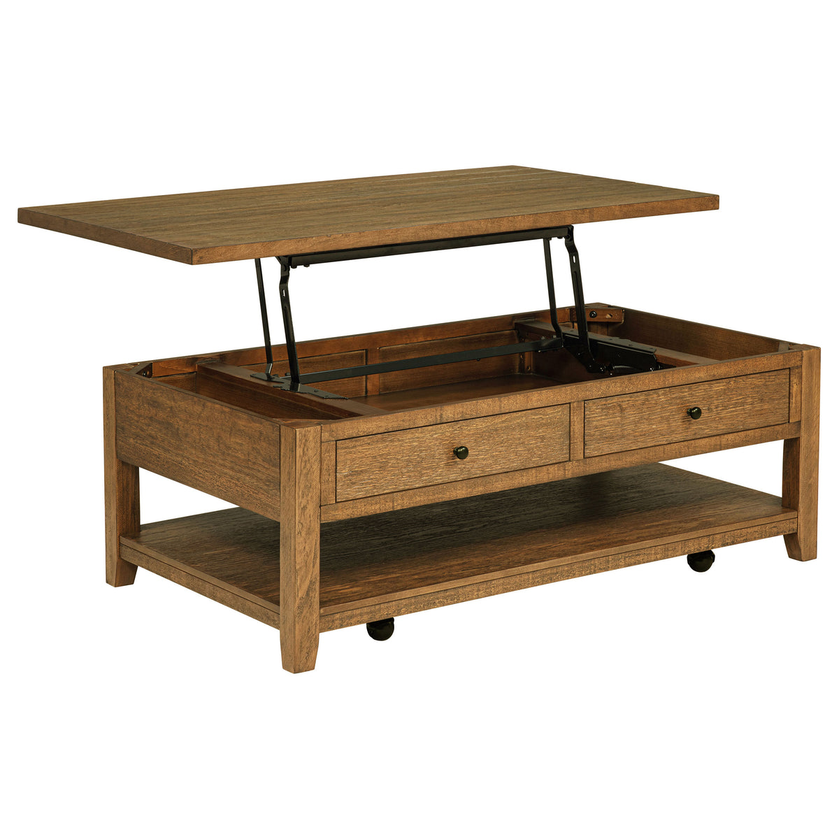 Payne 48" Lift-Top Coffee Table on Casters