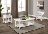 Payne Coffee Table, End Tables & Console - 3pcs- Coffee Table + 2 1-Drawer End Tables