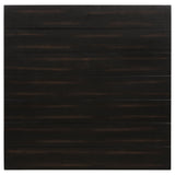 Concord Coffee Table & End Table - Distressed Java Planked Top with Louvered Drawers – view 19