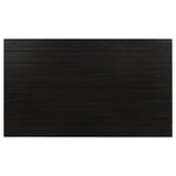 Concord Coffee Table & End Table - Distressed Java Planked Top with Louvered Drawers – view 11