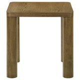 Castlewood Coffee Table & End Table Sets - Rounded Corners & Cylindrical Legs in Brown Oak – view 15
