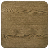Castlewood Coffee Table & End Table Sets - Rounded Corners & Cylindrical Legs in Brown Oak – view 16