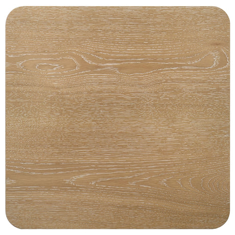 Castlewood Coffee Table & End Table - Sculptural Rounded Legs in Light Oak, Modern Table Sets – view 16