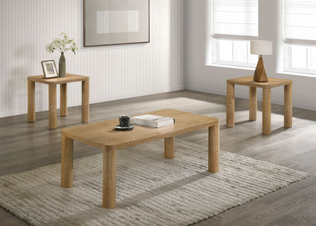 Castlewood Coffee Table & End Table - 3pcs- Coffee Table + 2 End Tables