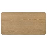 Castlewood Coffee Table & End Table - Sculptural Rounded Legs in Light Oak, Modern Table Sets – view 9