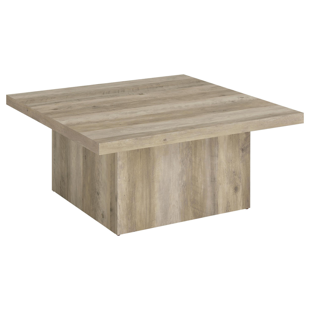 Devar Square Plinth Coffee & End Tables - Square Coffee Table
