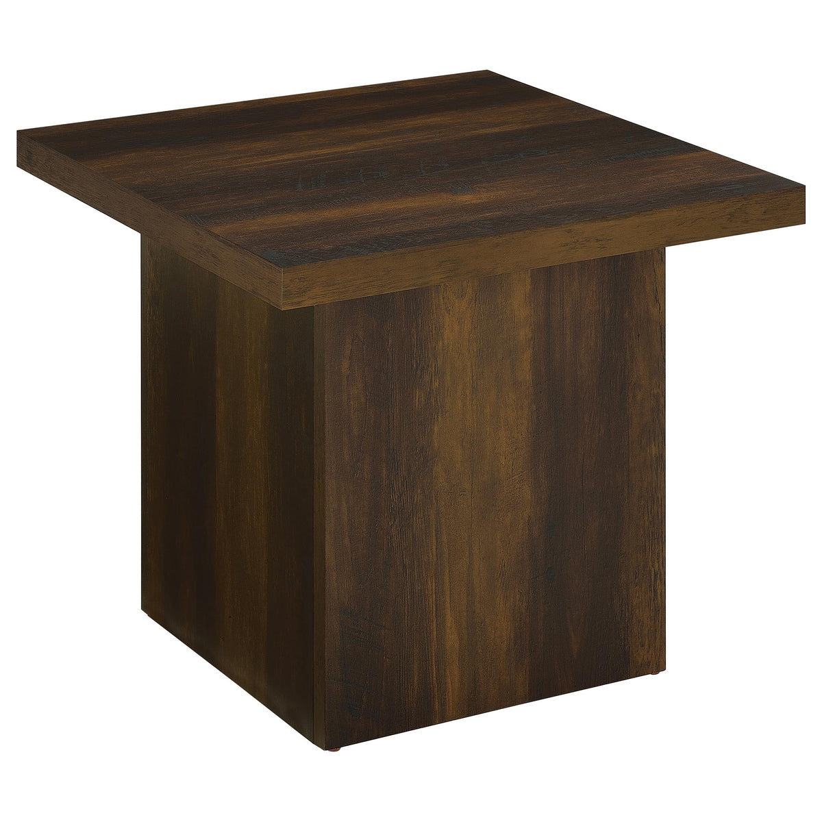 Devar Square Plinth Coffee Table & End Table Sets - End Table
