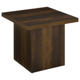 Devar Square Plinth Coffee Table & End Table Sets - End Table