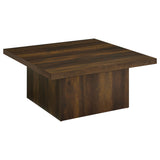 Devar Square Plinth Coffee Table & End Table Sets - Coffee Table