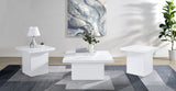 Devar Square Coffee & End Table - 3pcs- Coffee Table + 2 End Tables