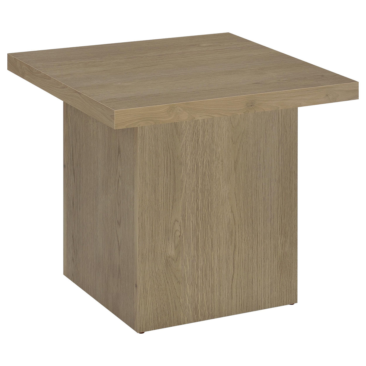 Devar Square Cocktail Coffee Table & End Table Sets - End Table Only