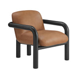 Tapporo Mid-Century Modern Accent Chair in Black