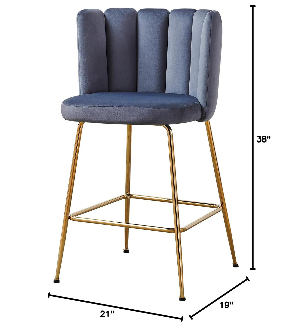 Nolan Counter Stool - side view