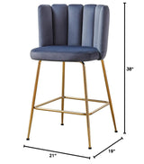 Nolan Counter Stool - side view