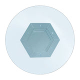 Noralie Round Glass Dining Table