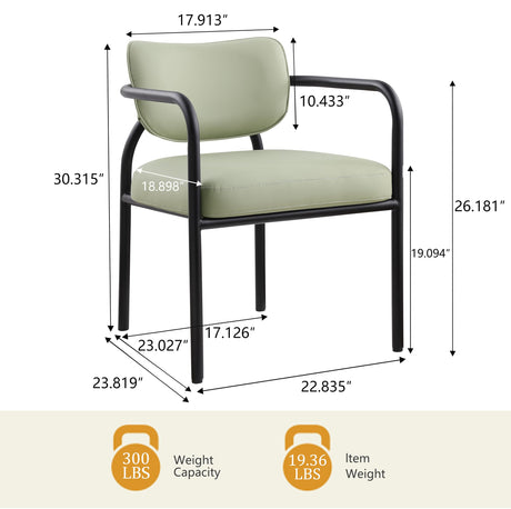Recency Mid-Century Modern Dining Chairs - side view