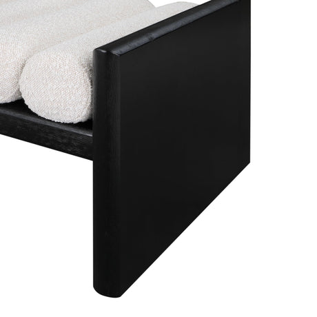 Torbjorn 52" Bench in Black - back view