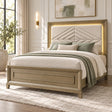 Dove Taupe Bed Frame — Queen & King — product view 1