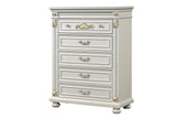 Destiny Pearl White Bedroom Set — Queen & King — product view 7