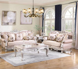 Daisy Champagne Sofa & Loveseat Set — collection view; check selected pieces