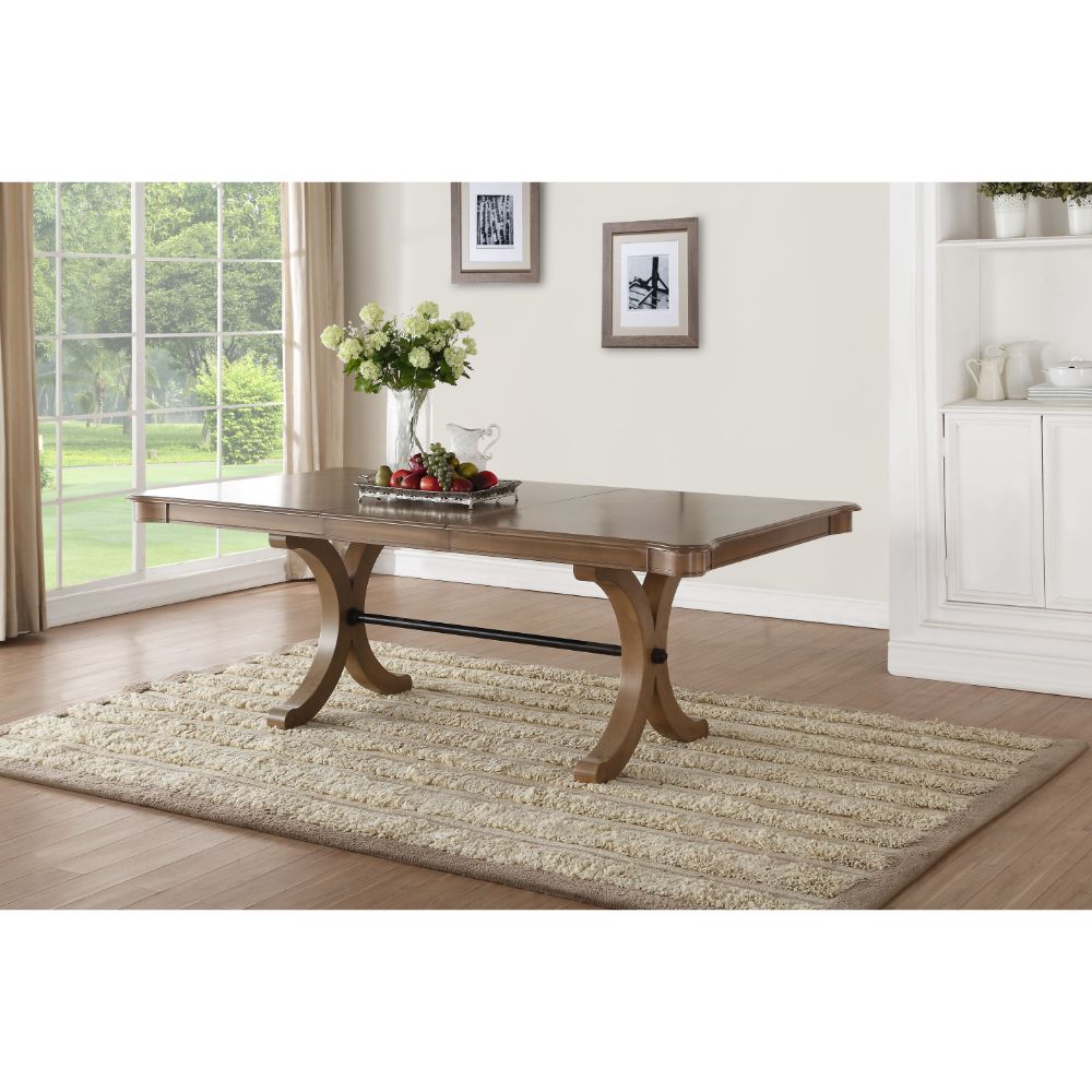 Harald Extendable Trestle Dining Table