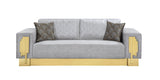 Megan Gray Sofa & Loveseat Set — product view 2