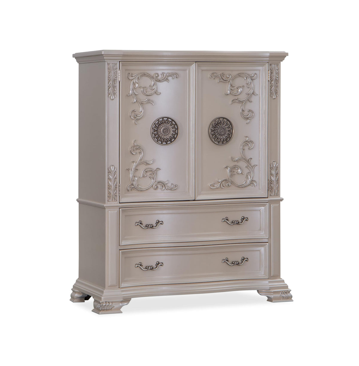 Santa Monica White Bedroom Set — Queen & King — product view 7