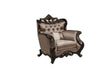 Tlerra Victorian Accent Chair in Champagne