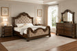 Belvedere 5-Piece Bedroom Set in Dark Cherry