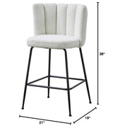 Nolan Counter Stool - side view