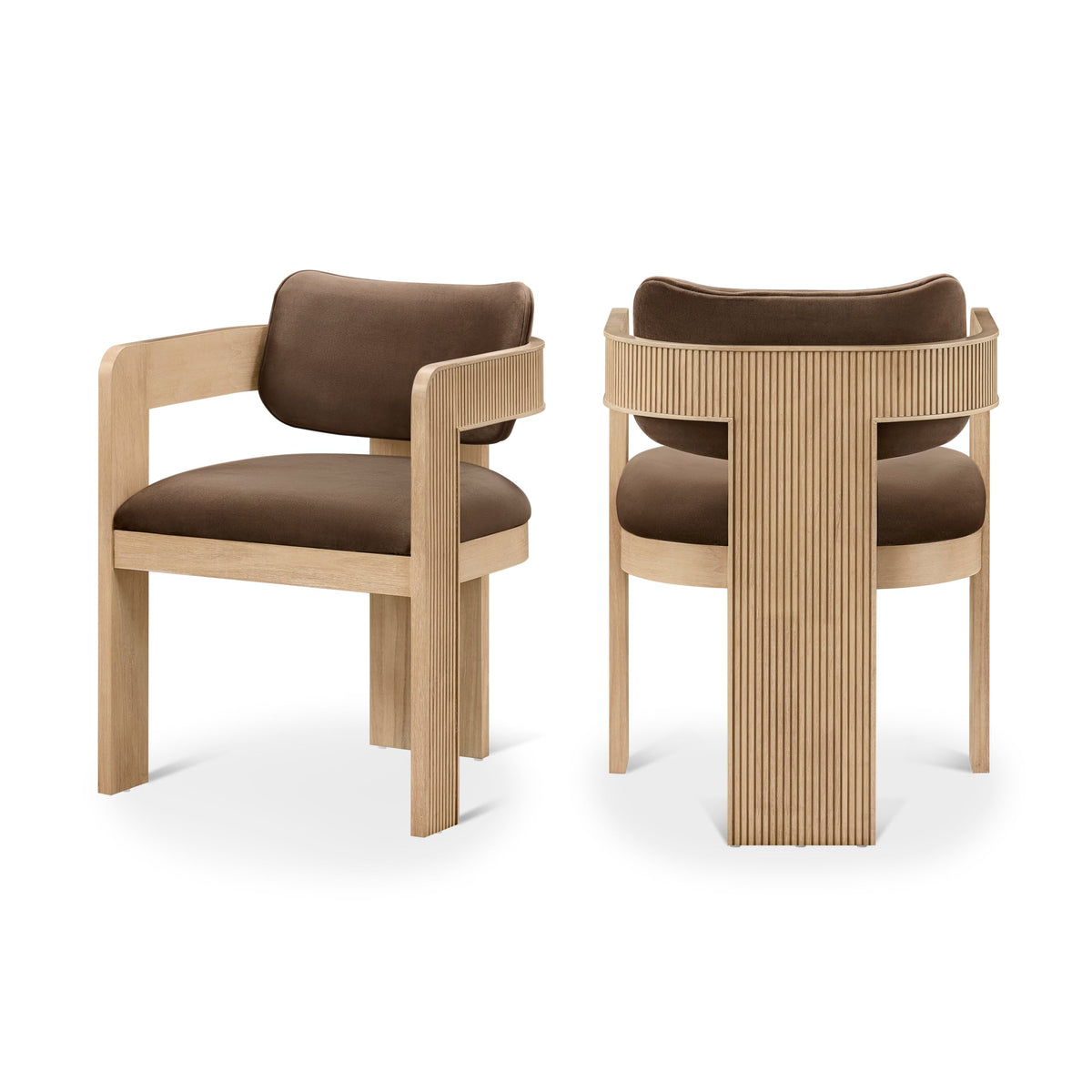 Dinsmore Mid-Century Dining Chairs - side view