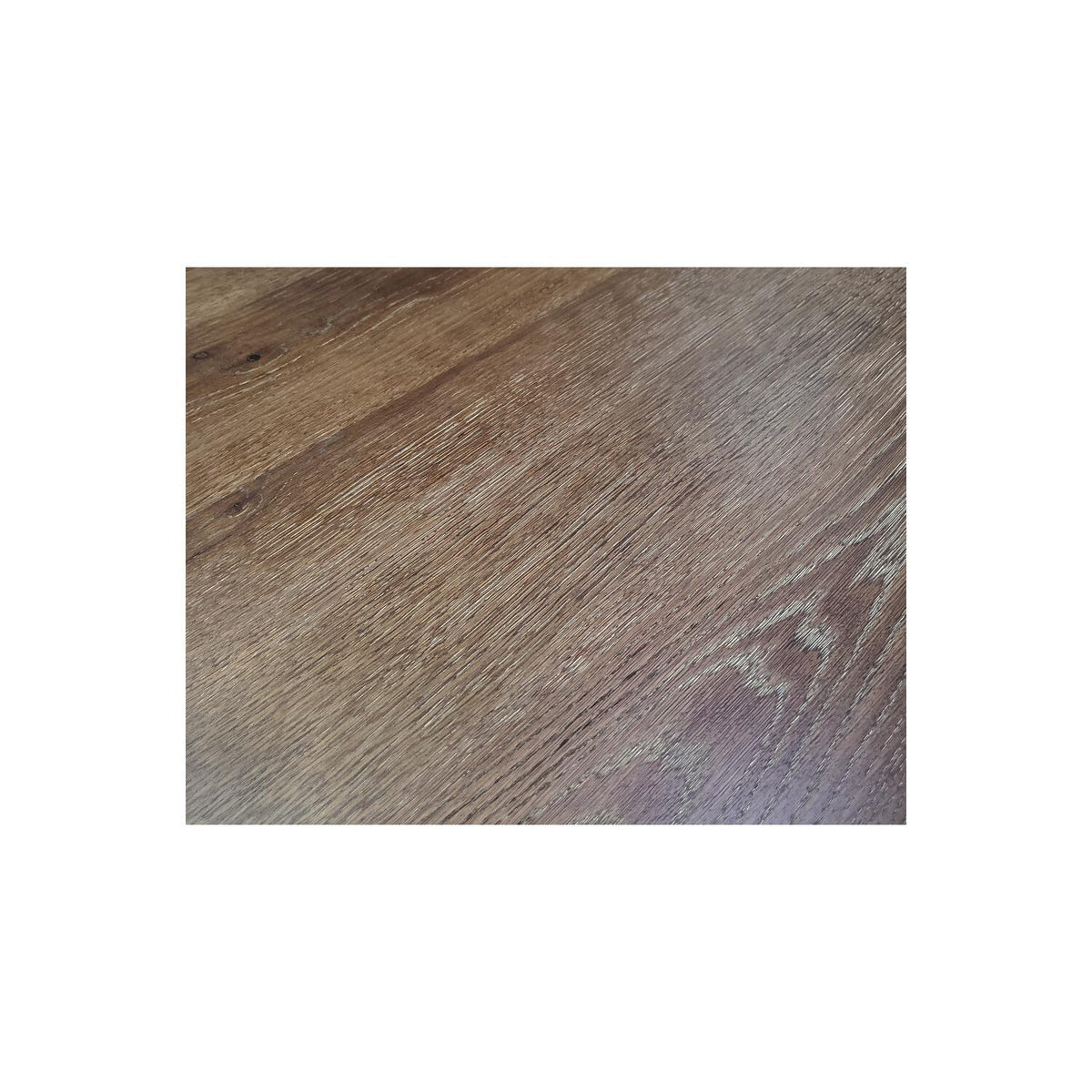 Transitional Wood Dining Table Only Only in Antique Natural Oak - detail view