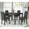 Cooper 48" Modern Contemporary Rectangular Dining Table - front view