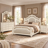 Marya White Bedroom Set — Queen — collection view; check selected pieces