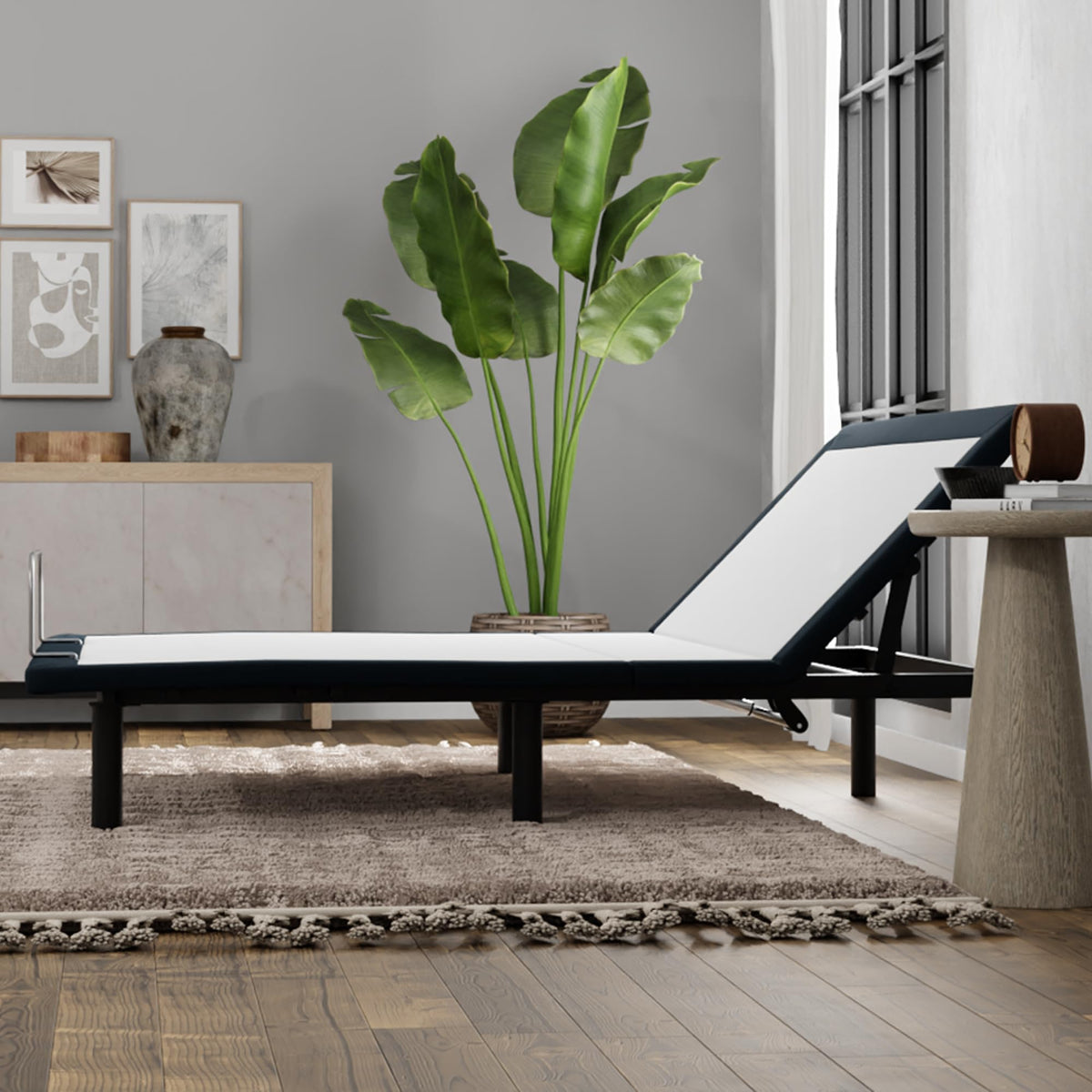 Electric Adjustable Bed Base with Wired Remote - Head & Foot Lift – image 2