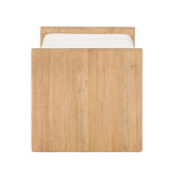Torbjorn 32" Bench in Natural Oak - angle view - Natural Oak