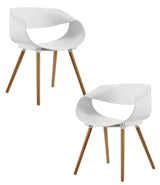 Serena Streamlined Dining Arm Chair - side view