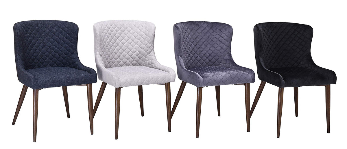 Theo Contemporary Dining Chairs - angle view