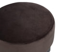 Tvano 37" Round Coffee Table with Stool, 2-Piece - close-up