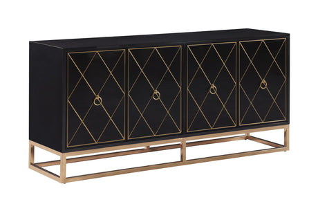 Tabitha 64" Modern Lacquer Sideboard Buffet Cabinet