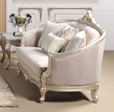 Elanor Champagne Sofa & Loveseat Set — product view 3