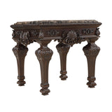 Tuscany 28" Traditional Square End Table - detail view
