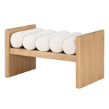 Torbjorn 32" Bench in Natural Oak