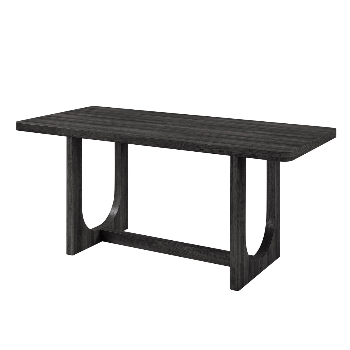 Cadewood 67" Mid-Century Modern Rectangle Dining Table