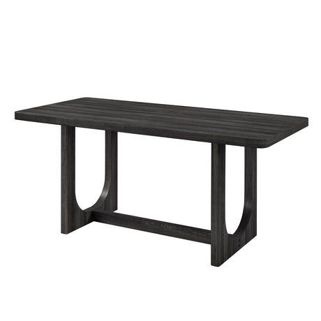 Cadewood 67" Mid-Century Modern Rectangle Dining Table