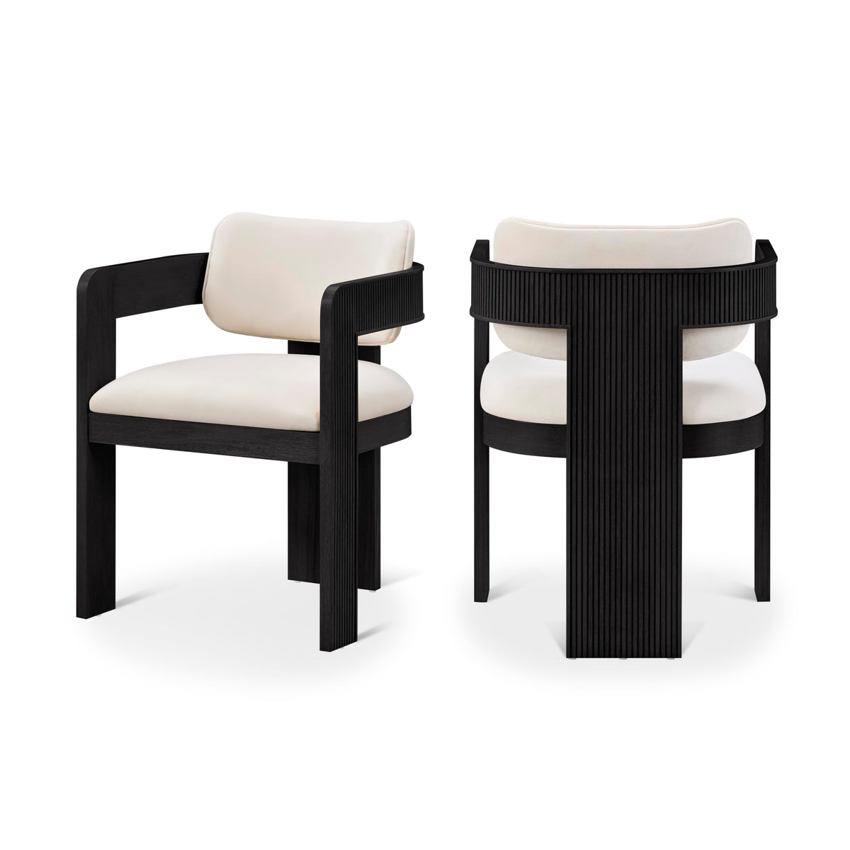 Dinsmore Mid-Century Dining Chairs - side view